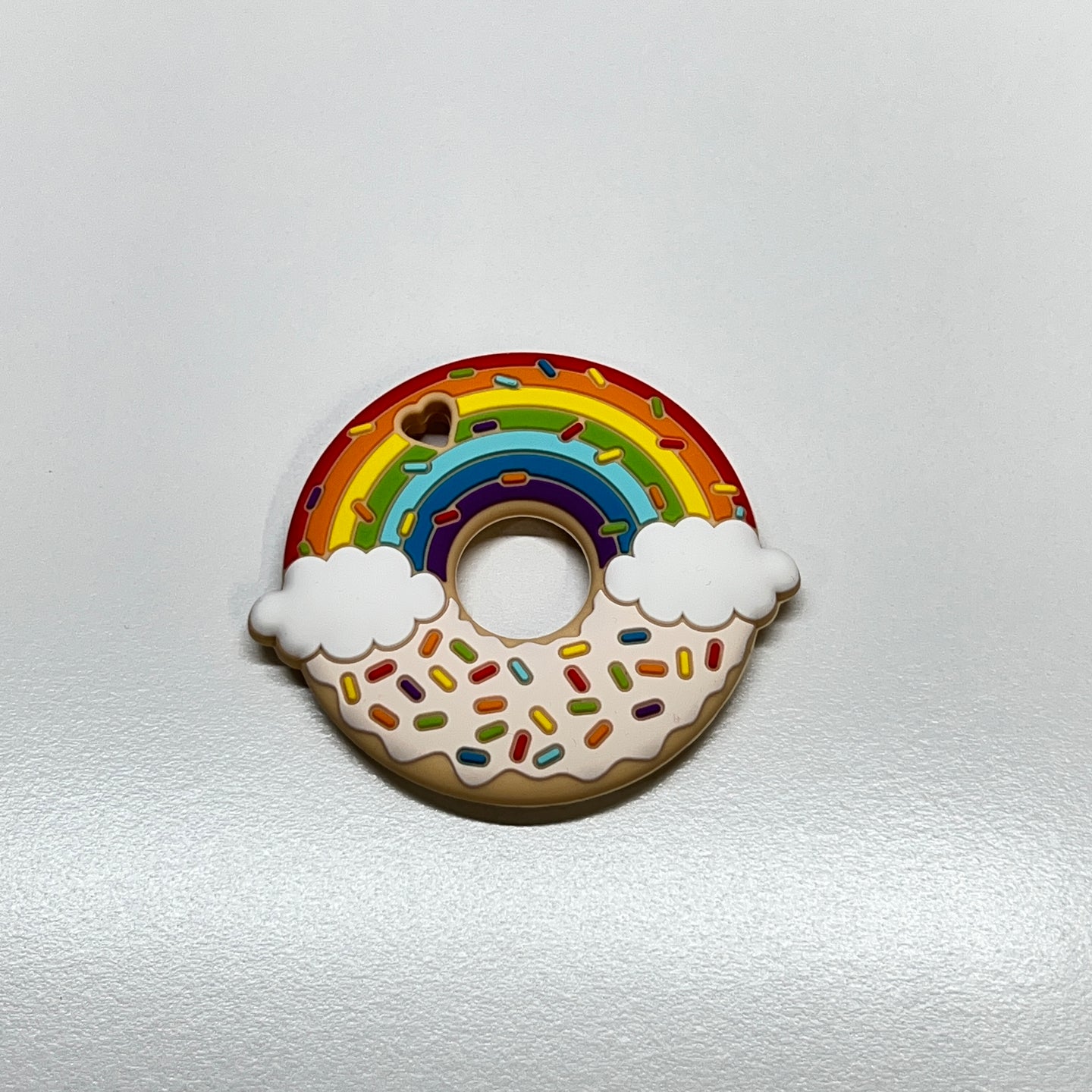 Rainbow Sprinkle Donut Teether